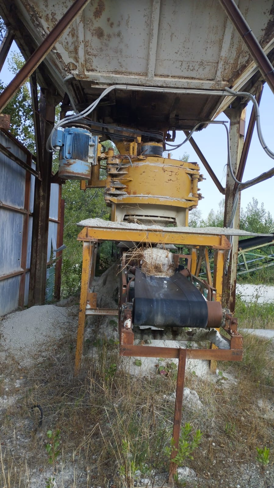 Molino asse verticale pozzato 850 turbo revisionato